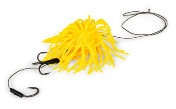 Black Cat Real Worm Teaser (80g) - Yellow Evo