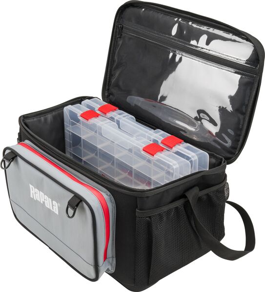 Sac de pêche Rapala Countdown Tackle Bag (Incl. 2 boîtes à pêche)