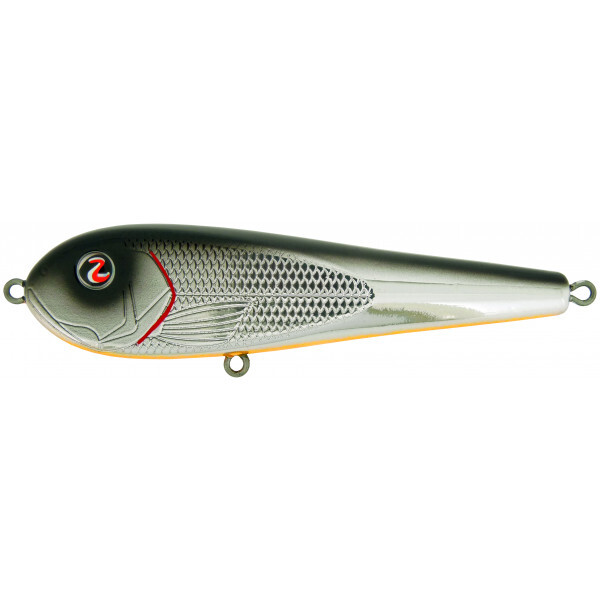 River2Sea ICBM 120 Jerkbait - Chrome Black