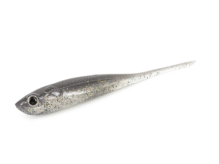 Molix RT Pintail 3.9" Shad Electric Smoke Shad 9.9cm (5 Stuks)