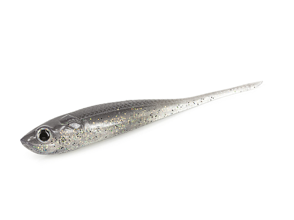 Molix RT Pintail 3.9" Shad 9.9cm (5 Stuks) - Electric Smoke Shad