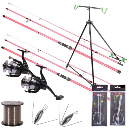 Ultimate Beachforce Pink Beach Rod Set
