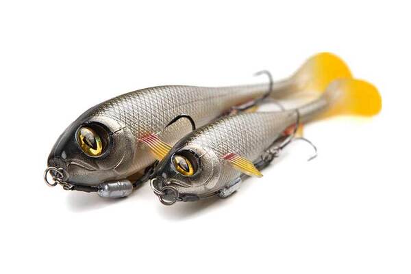 Fox Rage Super Slick Shad Loaded 18cm (49g) - UV Silver Ghost