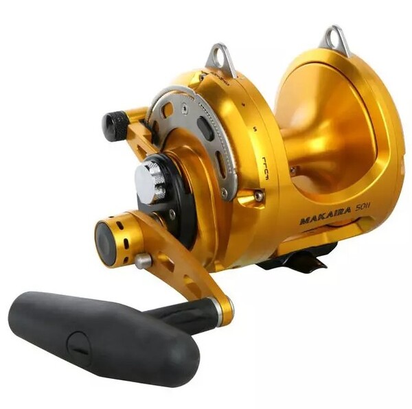 Multiplikator Morski Okuma Makaira MK 2-Speed Lever Drag RH