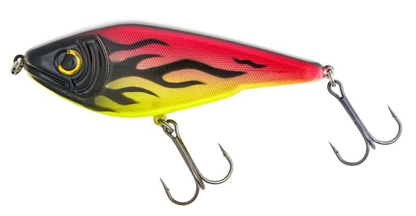 Fladen Predator Jerk 9cm (25g) - Burning Prey