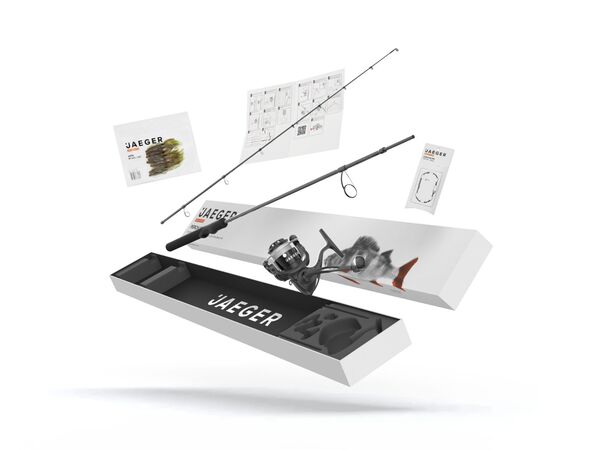 Jaeger Perch Go Kit Set de Caña 2,04m (5-15g)