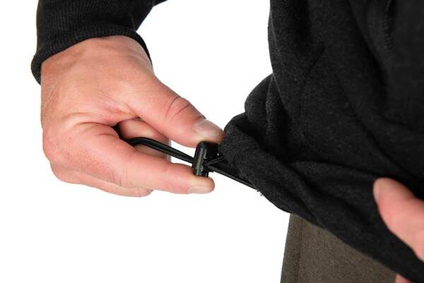 Fox Collection Sherpa Jas Black/Orange