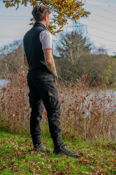 Guru Fleece Gilet Black Bodywarmer