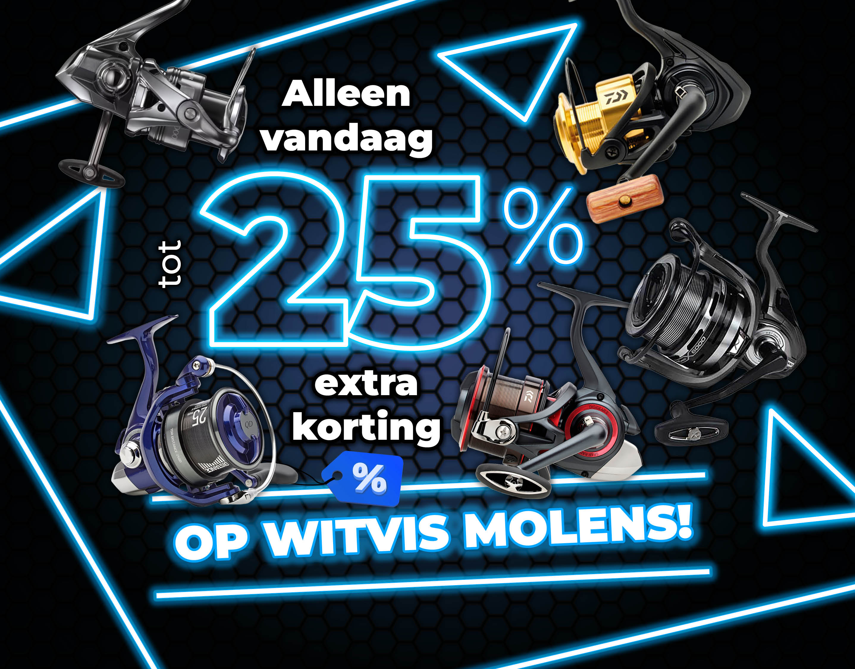 Subbanner: Tot 25% Witvismolens (Blauw)