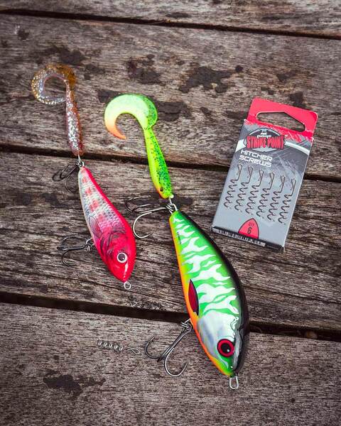 Fox Rage Strike Point Hitcher Screws (6 Stuks)