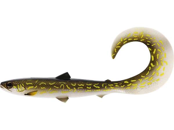 Westin BullTeez Curltail 27cm - Natural Pike