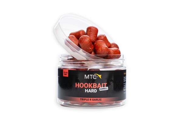 MTC Baits Hookbait Hard Dumbell Triple R Garlic (12x18mm)