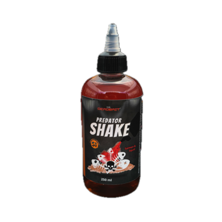 FishEx Deadbait® Predator Shake Salmon & Squid Attractor 250ml