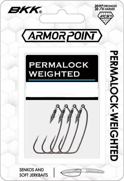 BKK Permalock Weighted Hook (4 Stuks)