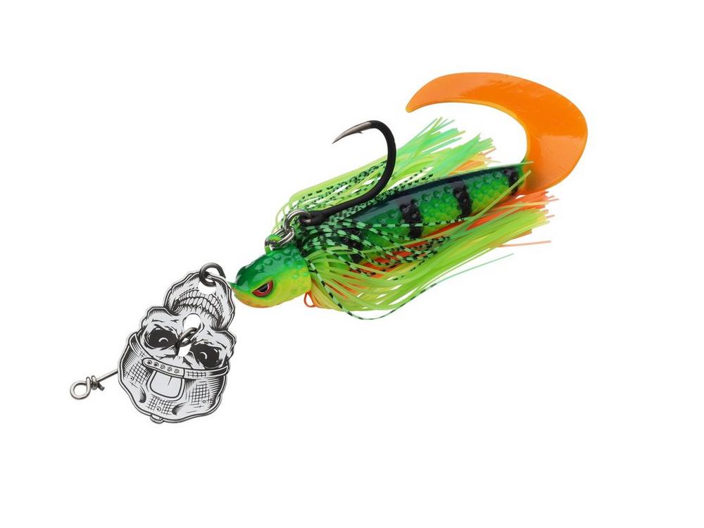 Exaurafelis 5 Pezzi Chatterbait Con Gonna In Silicio – Esche Da Pesca A Lama Vibrante Con Ami Ultra Affilati Per Bass, Trota E Luccio - 3