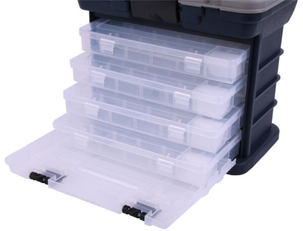 Ultimate Compact Storage Box z 4 pudełkami na sprzęt
