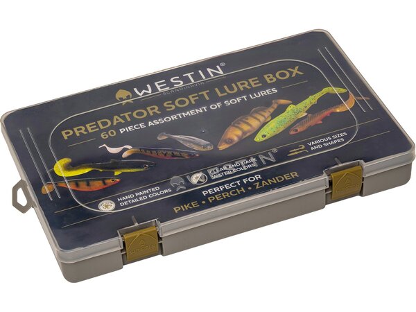 Scatola di Esche Westin Predator Soft (60pcs)