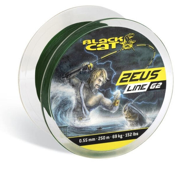 Plecionka Black Cat Zeus Line G2 Zielona (400m)