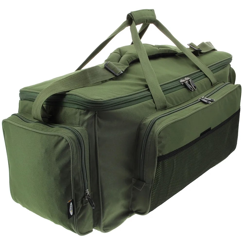 Sac De Pêche Carpe NGT Quickfish Carryall - Avec Boîte D'Attache - Vert - Neuf