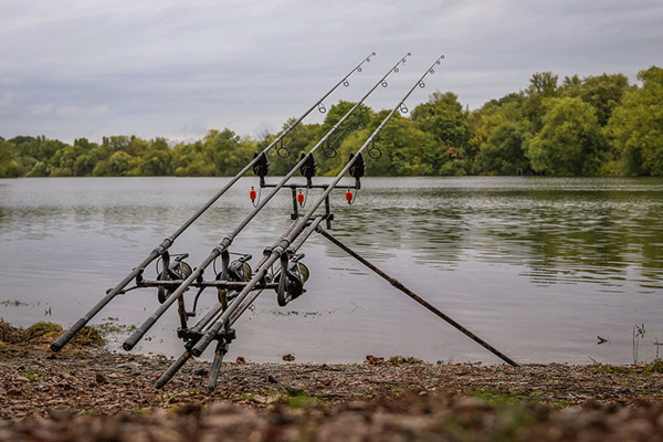 Fox Horizon Duo Camo 3 rod pod avec 2 longues jambes de 96 cm