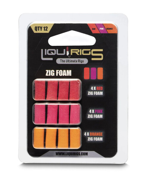 Liquirigs Liquid Zig Foam (12 Stück)
