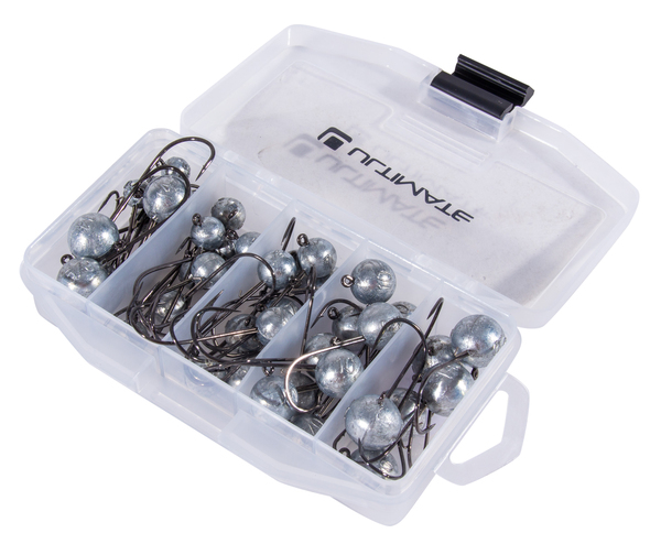 Ultimate Zinc Jighead Box Lead-Free (3.5-14g) (45pcs)