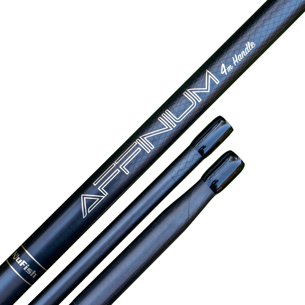 Nufish Affinium Handle Landing Net Handle 4m (3-Piece)