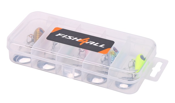 Fish4All Jigspin Kit Mix 10, 15 & 20g (5 St)