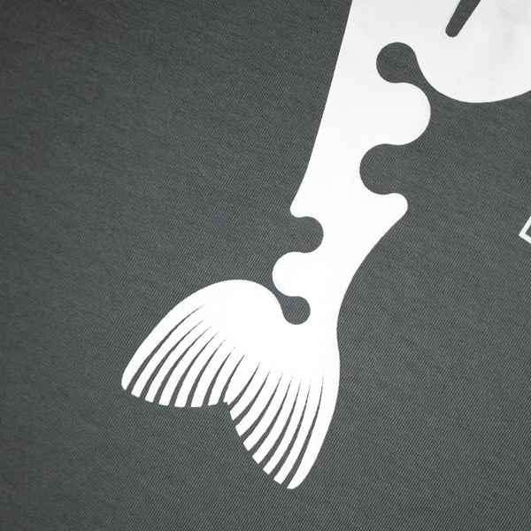 Kumu Rising Sun Grey Tee T-Shirt