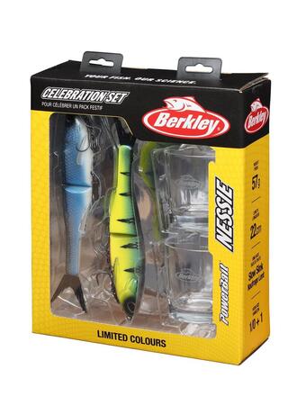 Berkley Gift Pack 2x Glide Bait 22cm (Incl. 2 Berkley Shotglazen)