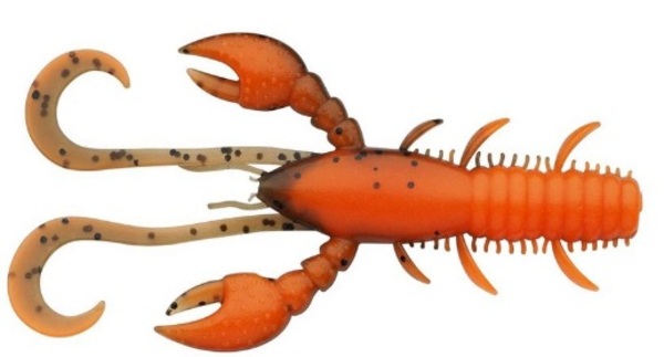 Berkley Hollow Craw Softbait 10cm UV (8 stuks)