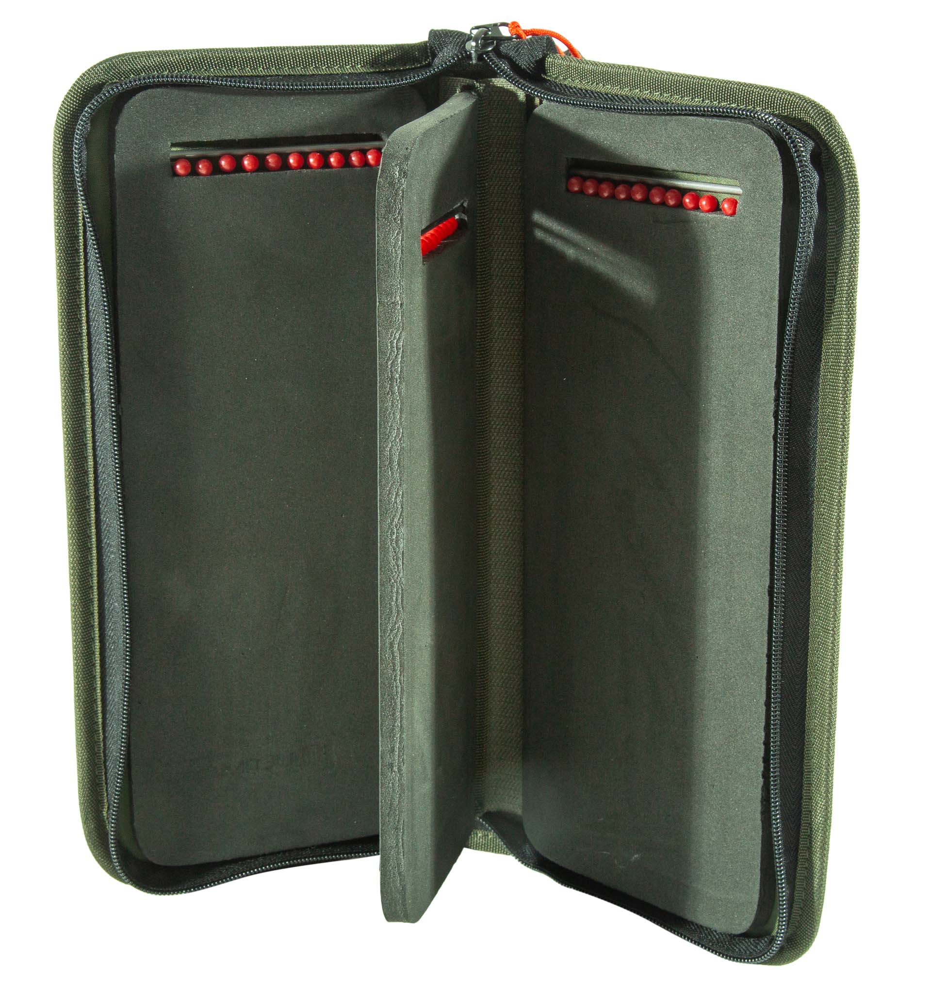 Ultimate Rig Wallet Plus – Trousse à Bas De Ligne 600D Avec Mousse Et épingles, Fermeture Renforcée