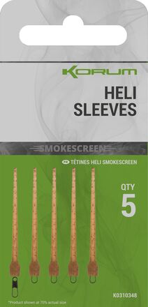 Korum Smokescreen Heli Sleeves (5 Stuks)