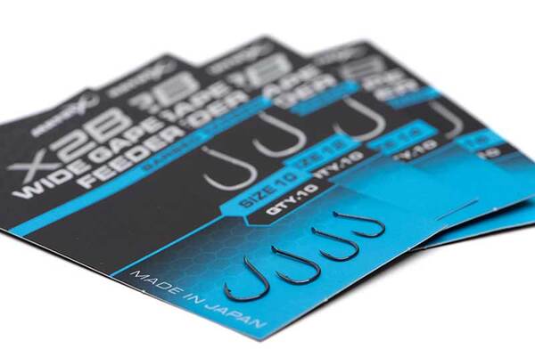 Matrix X2B Wide Gape Feeder Coarse Hooks (10 pieces)