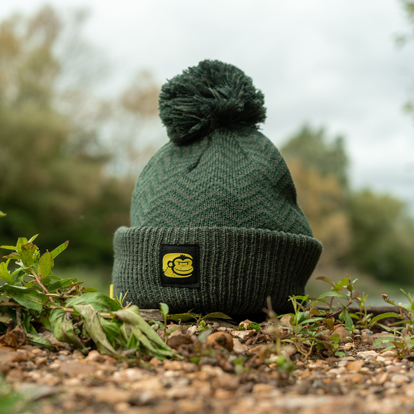 Ridgemonkey APEarel ThermaPro Waterproof Bobble Hat Green