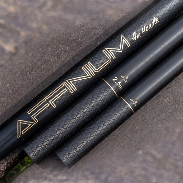 Nufish Affinium Handle Landing Net Handle 4m (3-Piece)