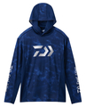 Daiwa Boat Shirt DE-3726E UV Hoodie Ocean Haze Camo
