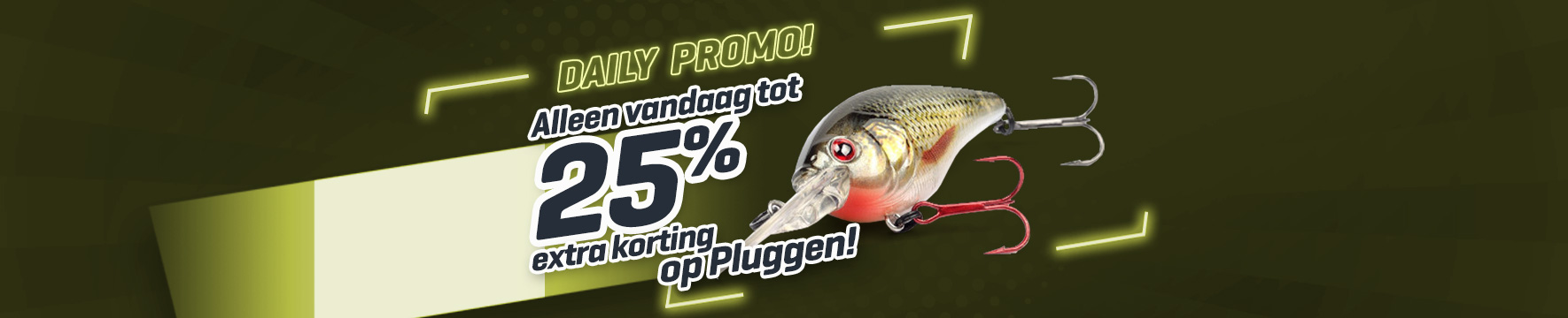 Topbanner: Tot 25% Pluggen