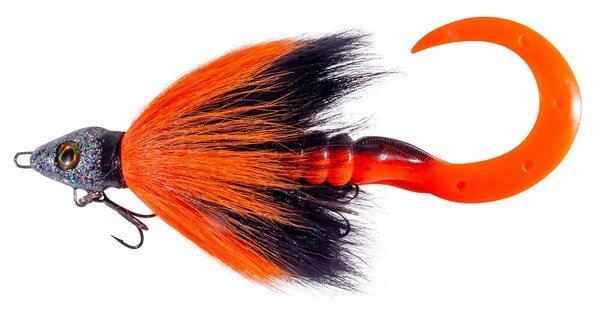 Grayton Buck-Bug Bucktail Jig L 24cm (85g) - Black Demon