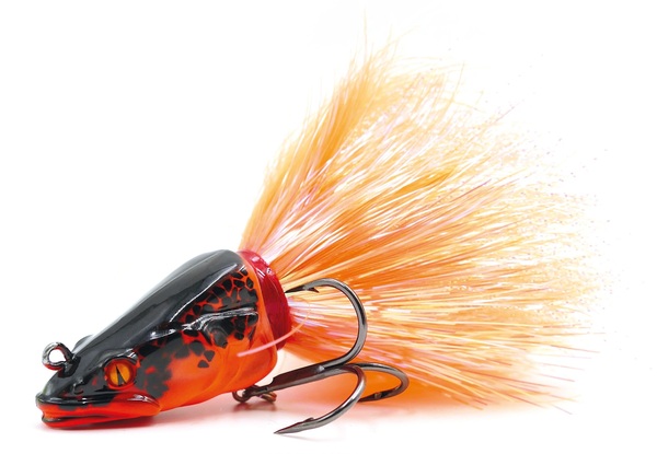 VMC Sharpshooter Bucktail Jighead #3/0 (27g) - UV Orange