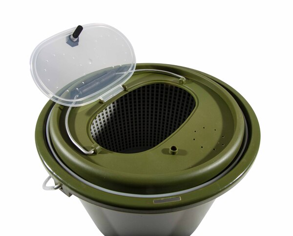 Ultimate Köderfischeimer & Luftpumpen Set