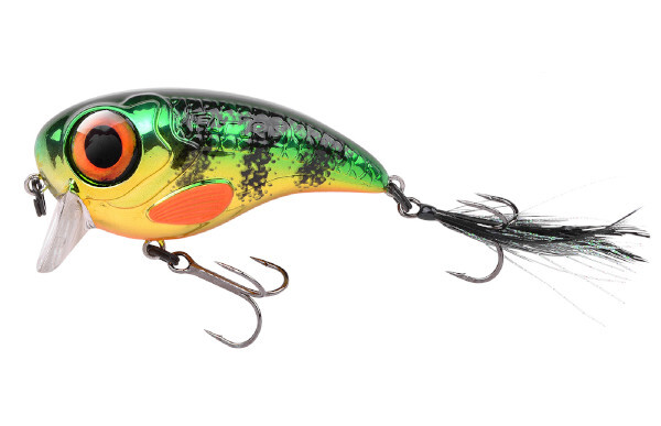 Crankbait Spro Fat Iris 60 6cm (17g) - Chrome Perch