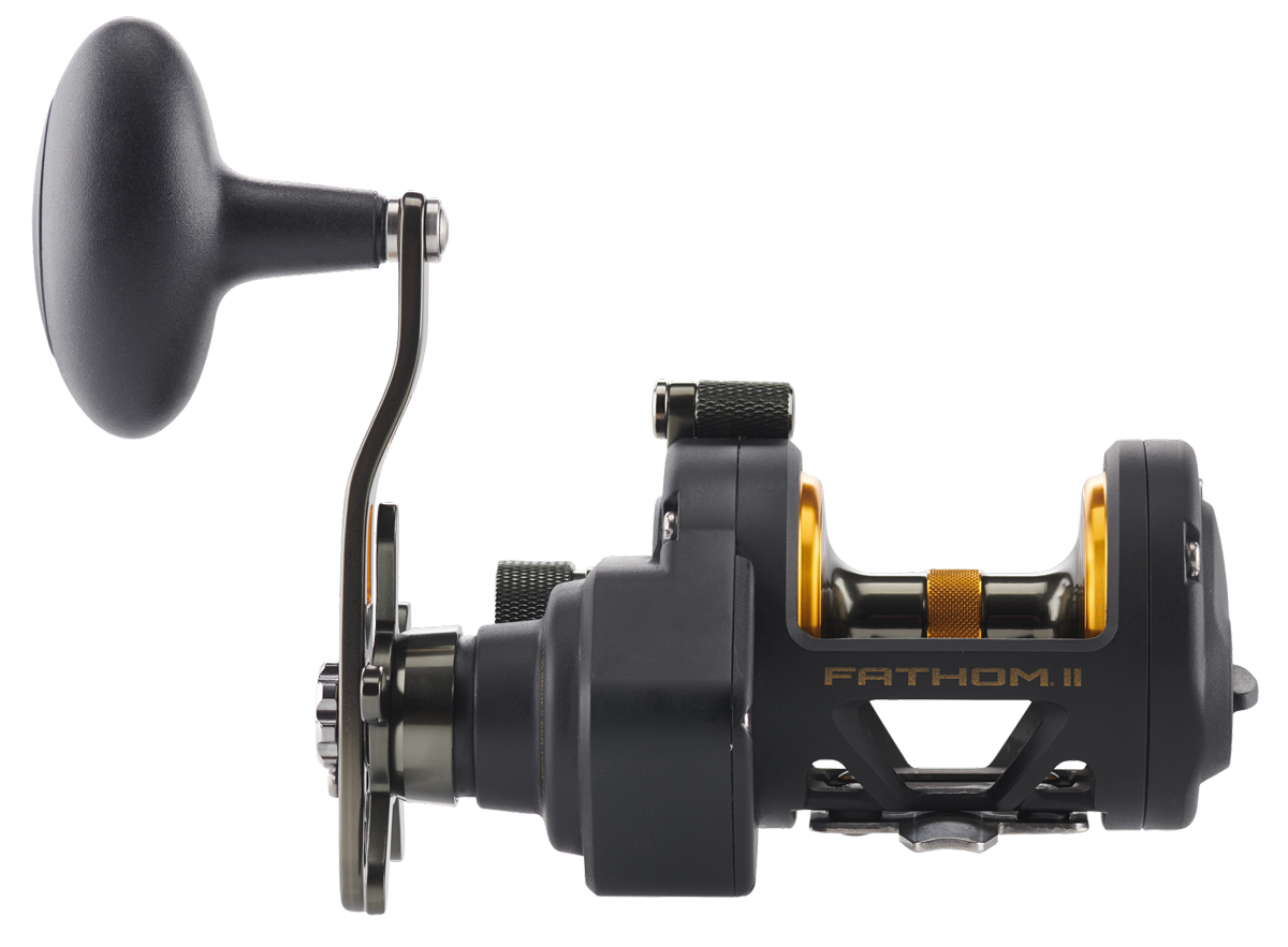 Mulinello da traina Penn Fathom II Leva Drag 2 Speed