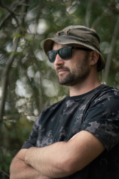 Korda Black Kamo Tee T-Shirt