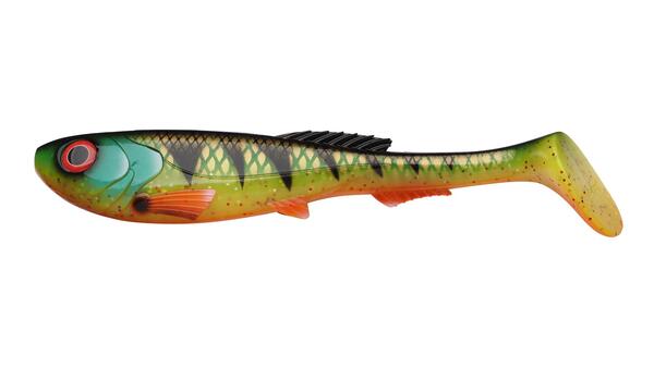 Abu Garcia Beast Paddletail 17cm 49g (6 stuks) - Firetiger