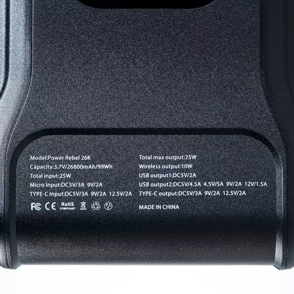 Rebelcell Power Rebel 26K Powerbank