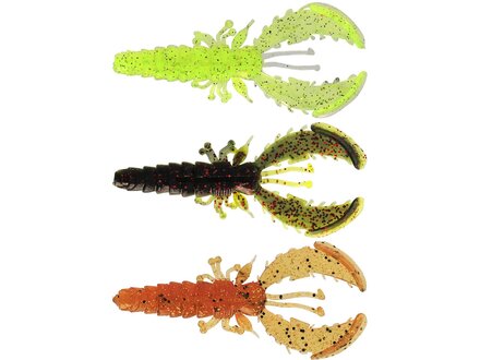 Esca di Imitazione Westin Crecraw Slim 7.5cm 3g Dark Water Mix 26 (3 pezzi)