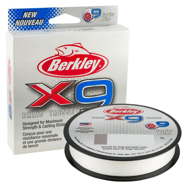 Berkley X9™ Braid Crystal Gevlochten Lijn (150m)