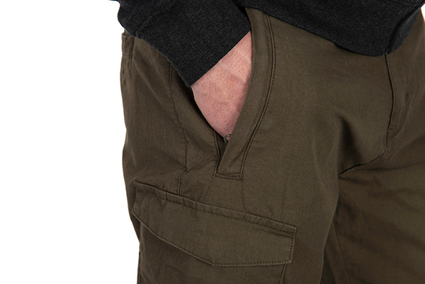 Fox Collection LW Cargo Trouser Green & Black