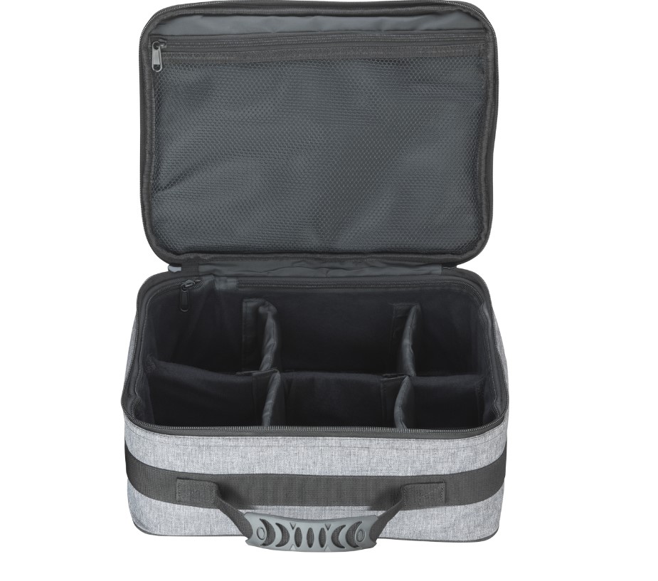 Étui De Rangement Imperméable Pour Moulinet De Pêche – Coque EVA Anti-choc, Format Compact, Noir